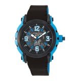 Cumpara ieftin Ceas Barbatesc Q&amp;Q Citizen GT Coupe DA44J525Y, Analog, 47mm, Alama, Curea Cauciuc, Cristal Mineral, Rezistent Apa 5ATM