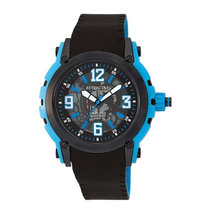 Ceas Barbati, Q&amp;Q by Citizen, Attractive GT Coupe DA44J525Y - Marime universala