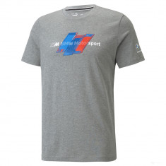 Tricou de Barbat, Puma BMW Motorsport Logo, Gri, 2021 foto