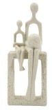Mauro Ferretti Statuetă Maternitate Cu Pietre, 10 X 7,5 X 26 Cm | Aosom Romania