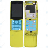 Nokia 8110 4G (TA-1048) Unitate de afișare completă galben banană 20ARGYW0001