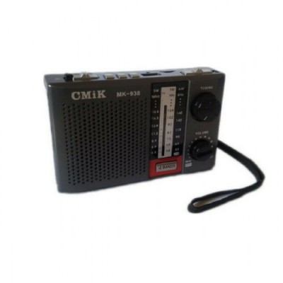 Radio cu 3 benzi AM/FM/SW , acumulator , mp3 si lanterna 938 foto