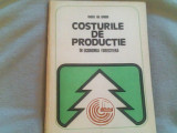 Costurile de productie in economia forestiera-Prof.Dr.Vasile Gh Barba, Alta editura