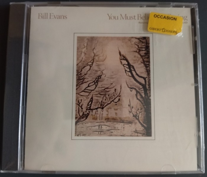 CD ORIGINAL JAZZ SIGILAT: BILL EVANS TRIO - YOU MUST BELIEVE IN SPRING (Warner Bros. 1981) [w.Eddie Gomez &amp; Eliot Zigmund]