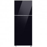 Frigider cu doua usi Samsung RT47CB662622EO, 465 l, Clasa E, No Frost, All Around Cooling, WiFi, Smart Control, Sticla Neagra