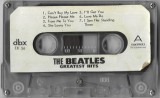 The Beatles - Greatest Hits, Caseta audio, Compilatie, Fara coperta, Stare foarte buna, Made in Asia