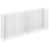 Strat inaltat gabion, 180 x 30 x 90 cm, otel galvanizat
