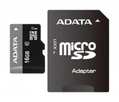 MICROSDHC 16GB CL10 ADATA W/A foto