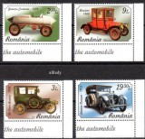 ROMANIA 2023, Istoria Automobilului, serie neuzata, MNH, 2402, Transporturi, Nestampilat