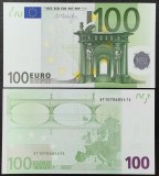 SV * EUROPA 100 EURO 2002 * semnat Mario Dragi, Min. Finanțelor UE * AUNC+++