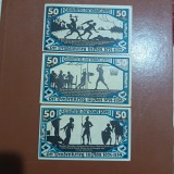 Lot 6 notgelduri Germania oras Plon 1921