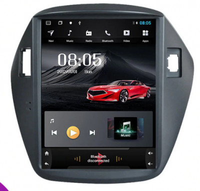 Navigatie Hyundai Tucson ix35 2009-2015 AUTONAV Android GPS Dedicata Stil Tesla, 32GB Stocare, 2GB DDR3 RAM, Display Vertical AUTONAV Android GPS Dedi foto