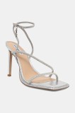 Steve Madden sandale Brittina culoarea argintiu, SM11003705
