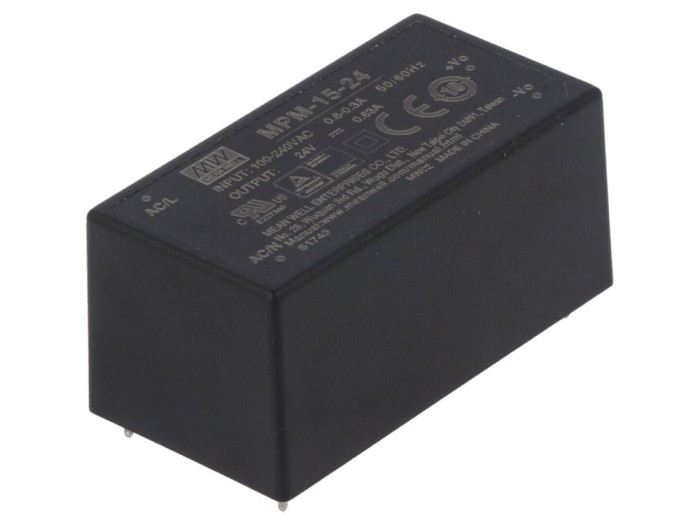 Convertor AC/DC 24V 15W PCB