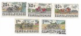 Cehoslovacia - Motociclete cehoslovace, 1975 - serie obliterata