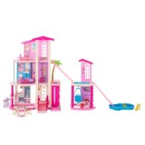 Set casa de papusi Barbie Dream Land, Dreamhouse, 65 piese, JKG84