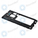 Husa LG P700 Optimus L7 mijloc, carcasa mijlocie neagra