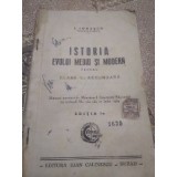 C. Istoria evului mediu 1939