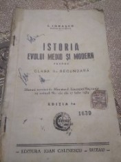 C. Istoria evului mediu 1939