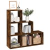Bibliotecă/separator cameră&nbsp;3 niveluri&nbsp;stejar 99x29x99 cm lemn