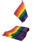 Pride-Fanion Mic Steag Lgbt, 20 X 15 cm