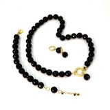 Set Harmony din agat negru