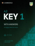 A2 Key 1, Student&#039;s Book with Answers with Audio - Paperback brosat - Art Klett