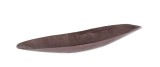 Tava decorativa aluminiu bronz Reel 47x14x3,5h