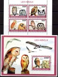 TOGO 2010, Fauna - Pasari, MNH, Nestampilat