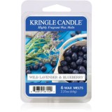 Kringle Candle Wild Lavender &amp; Blueberry ceară pentru aromatizator 64 g