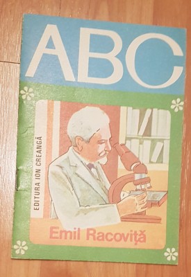 Emil Racovita. Text de Corneliu Plesa. Colectia ABC foto