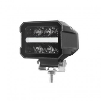 Proiector faza lunga LED cu DRL Lentile BEZEL foto