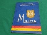 REVISTA MILIȚIA* &Icirc;N AJUTORUL PREGĂTIRII DE SPECIALITATE * NR. 1* 1984* 2 3 3