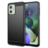 Husa Motorola Moto G54 Asteroid GSM Carbon Silicone, negru
