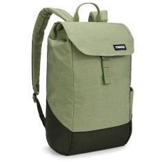 Rucsac urban cu compartiment laptop, Thule, Lithos, 16L, Quiet green