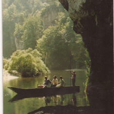 FR2 -Carte Postala - FRANTA -Gorges du tarn - Les Detroits, circulata 1977