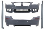 Body Kit BMW Seria 5 F10 LCI Sedan (2015-2017) cu Grile Laterale Ornament Proiectoare si Praguri Laterale M-Tech Design Performance AutoTuning