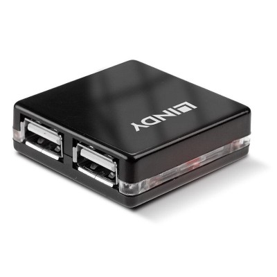 Mini Hub Lindy 4 Port USB 2.0 foto