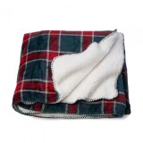 Patura Blanita Carouri Rosu 200x220 cm