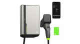 Green cell HabuDen Wallbox 22kW 32A 7,5m Cablu NFC Tip 2 Stație de &icirc;ncărcare inteligentă EV cu aplicație GC Bluetooth WiFi