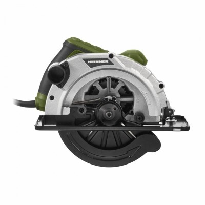 Fierastrau circular Heinner, 1400 W, 230 V, 5000 RPM, Disc 185 mm, sina ghidaj, accesorii incluse, Multicolor foto