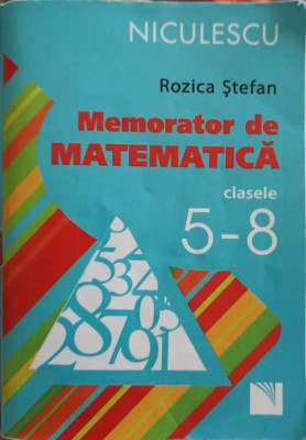 MEMORATOR DE MATEMATICA CLASELE 5-8-ROZICA STEFAN-247808 foto