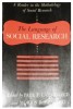 The language of social research A reader ... Paul F. Lazarsfeld, Morris Roseberg