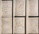 RAR Manuscris REFLEXOLOGIE &ndash; Sabin Ivan Text batut la masina. Ilustratii de mana pe hartie calc. 86 pag Format 21x30cm Stare conform poze