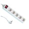 Prelungitor cu 5 prize, 1.5mx1.5mm, cu intrerupator, Makalon, 700761