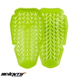 Set protectii coate/genunchi femei omologate Seventy model SD-A31 Windflex Small (Level 2) &ndash; culoare: verde fluor