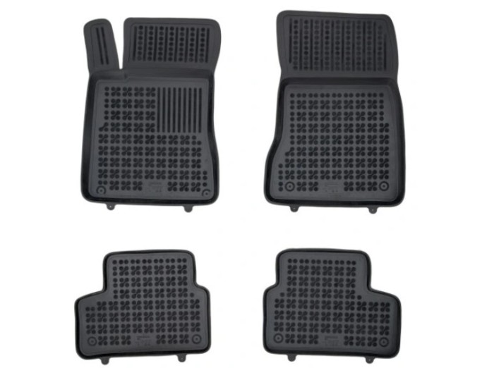 Covorase auto Mercedes Clasa Gla (H247), 06.2020-; Clasa Glb (X247), 10.2019-, negru; elastomer, RapidAuto