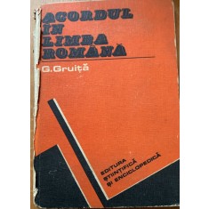 Acordul in limba romana - G. Gruita