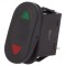 Comutator Basculant Negru LED ON-OFF-ON 21A/14VDC