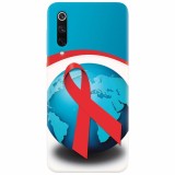 Husa silicon pentru Xiaomi Mi 9, World Aids Day